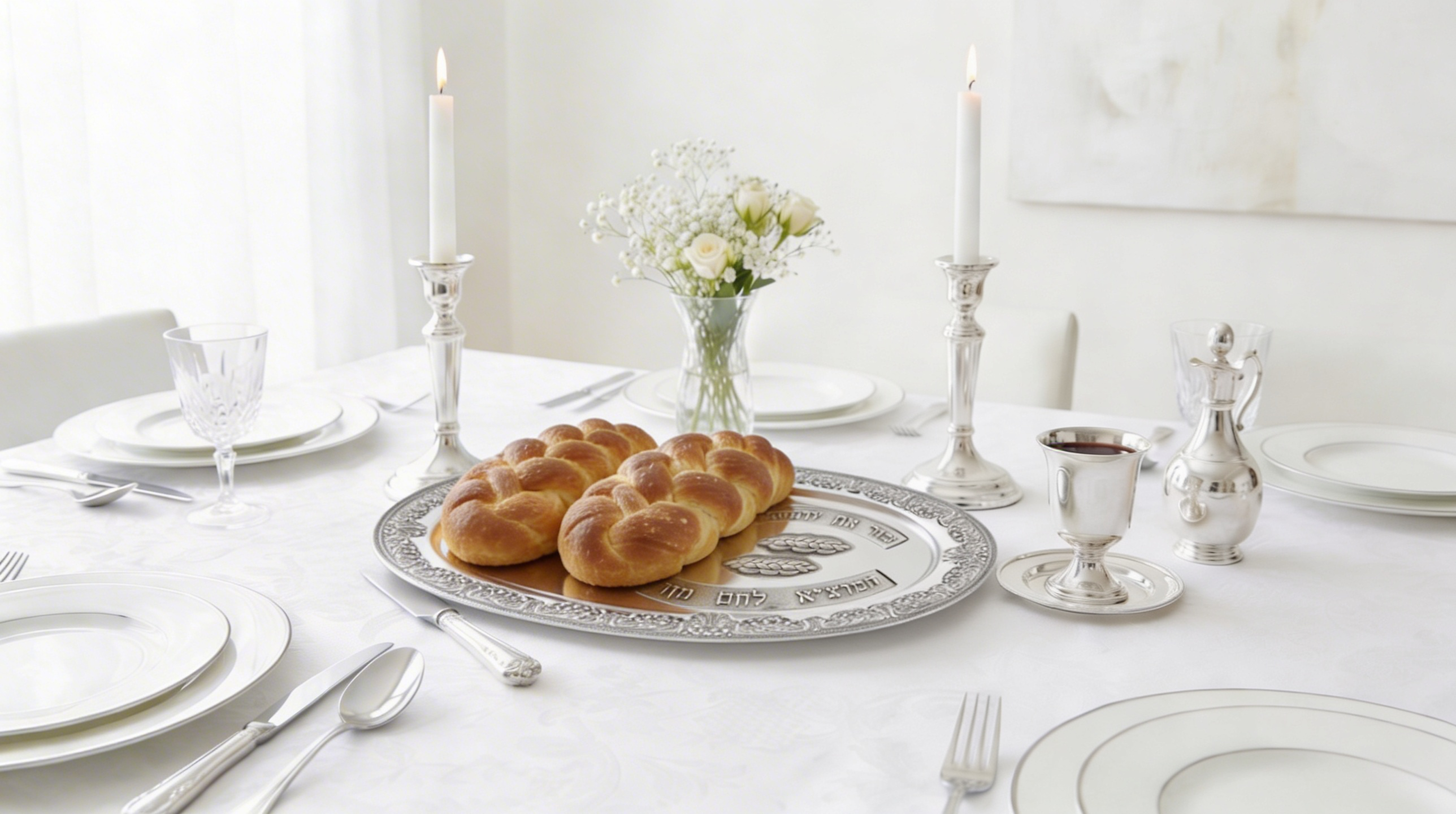 Challah Trays & Knives