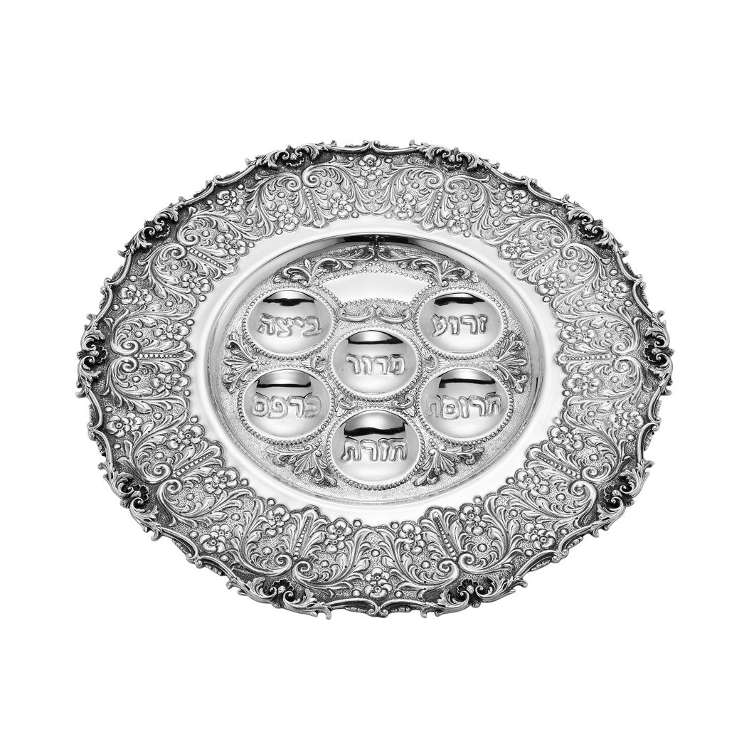 Silver Harmony Seder Plate