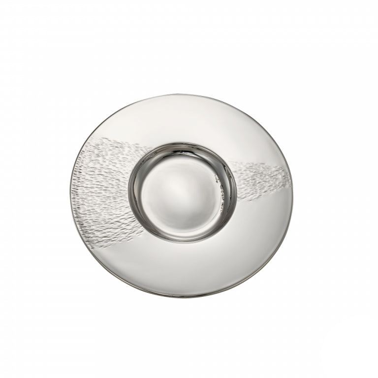 Hammered Silver Plate
