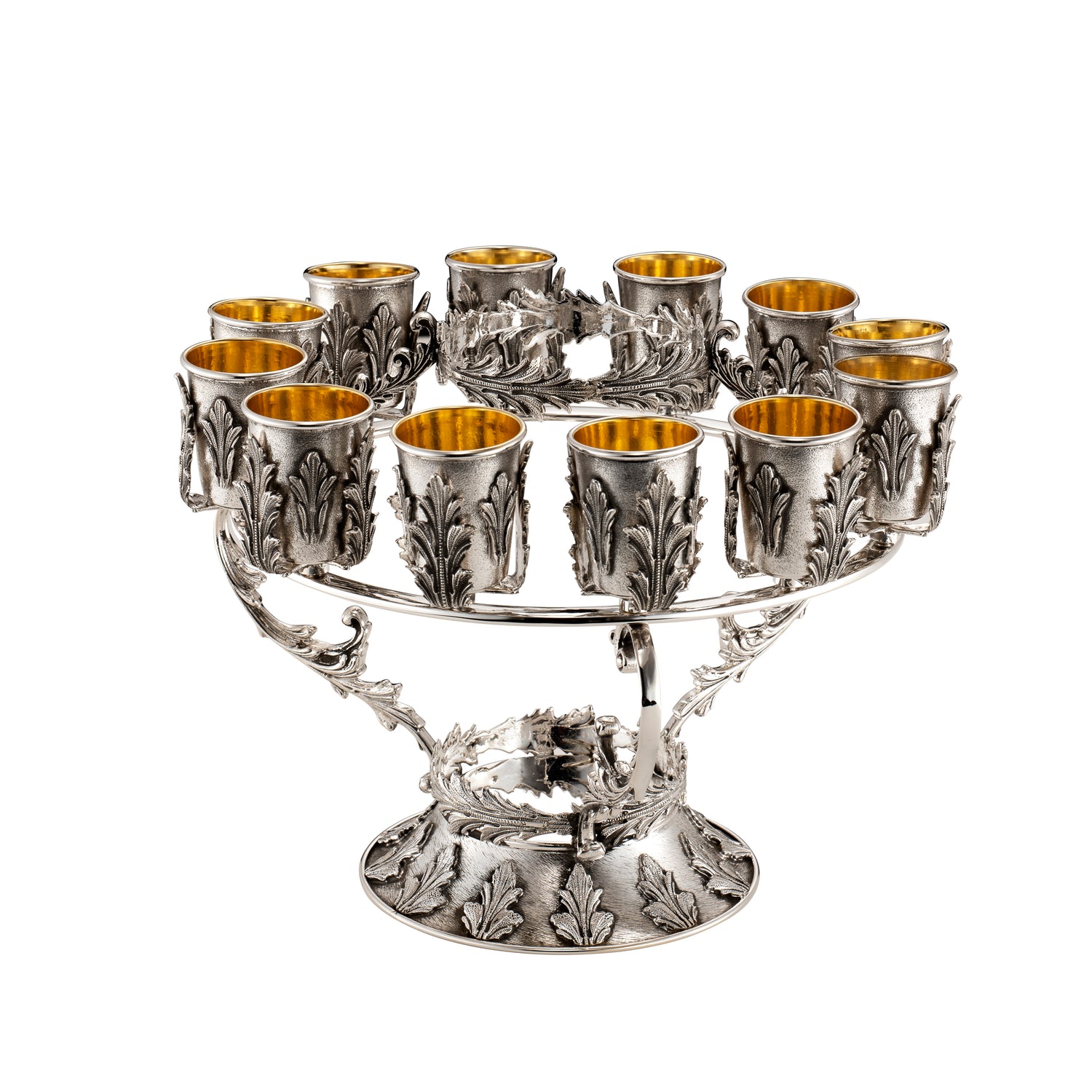 Acanthus Royale Silver Wine Serving Set
