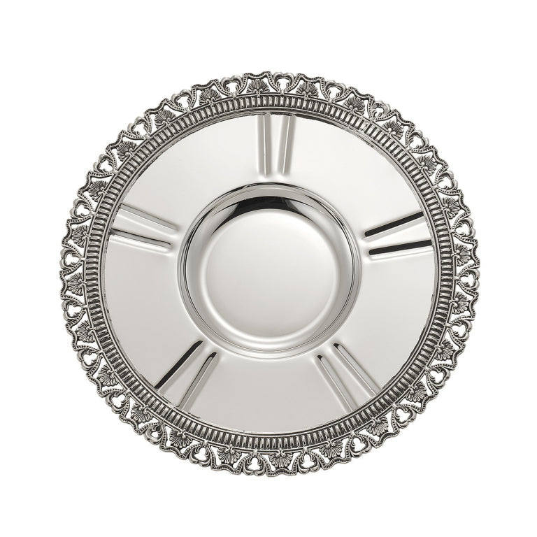 Elegant Challah Plate
