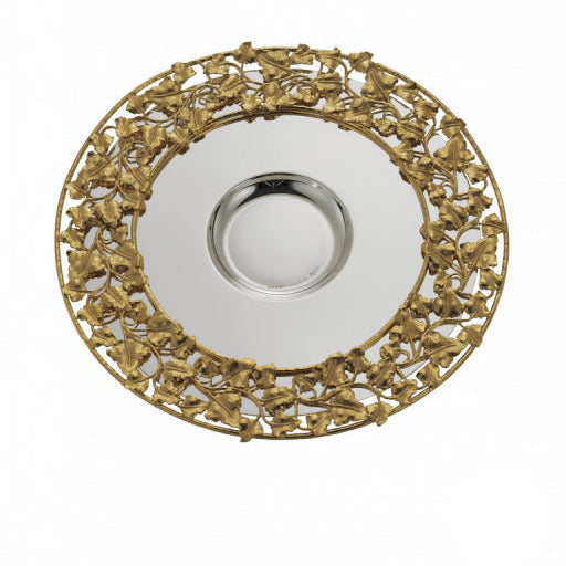 Elegant Kiddush Plate