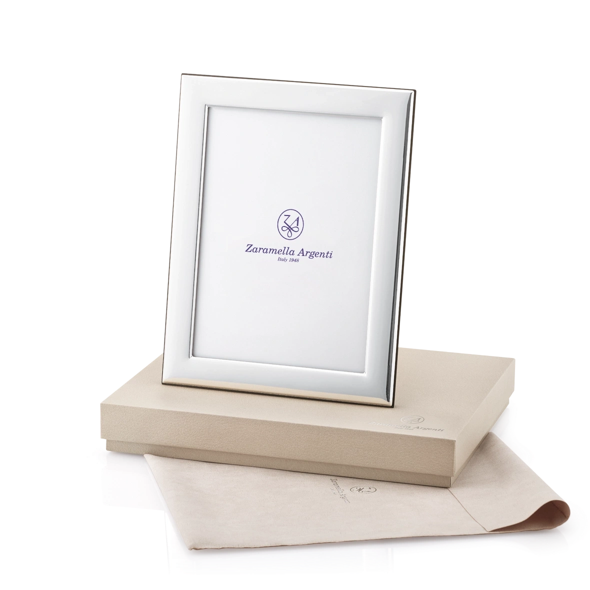 Ferrara Sterling Silver Photo Frame – 20 × 25 cm
