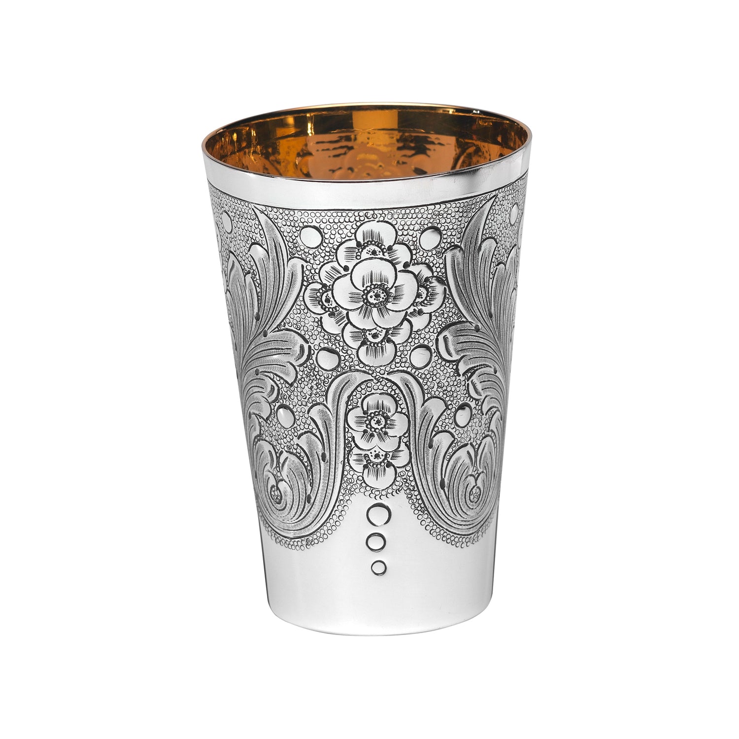 Sacred Moments Poppy Signature Silver Kiddush Cup