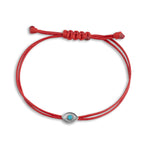 14K gold evil eye bracelet