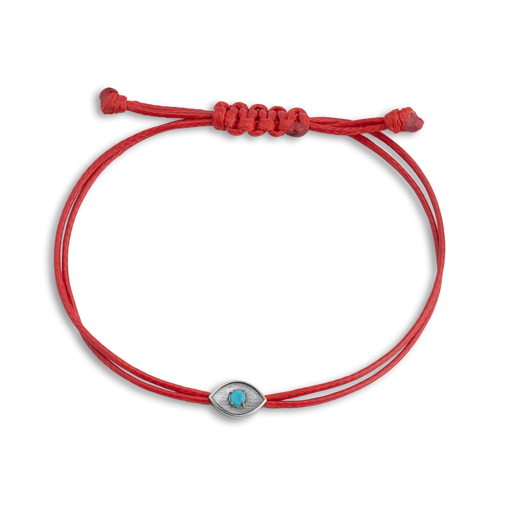 14K gold evil eye bracelet