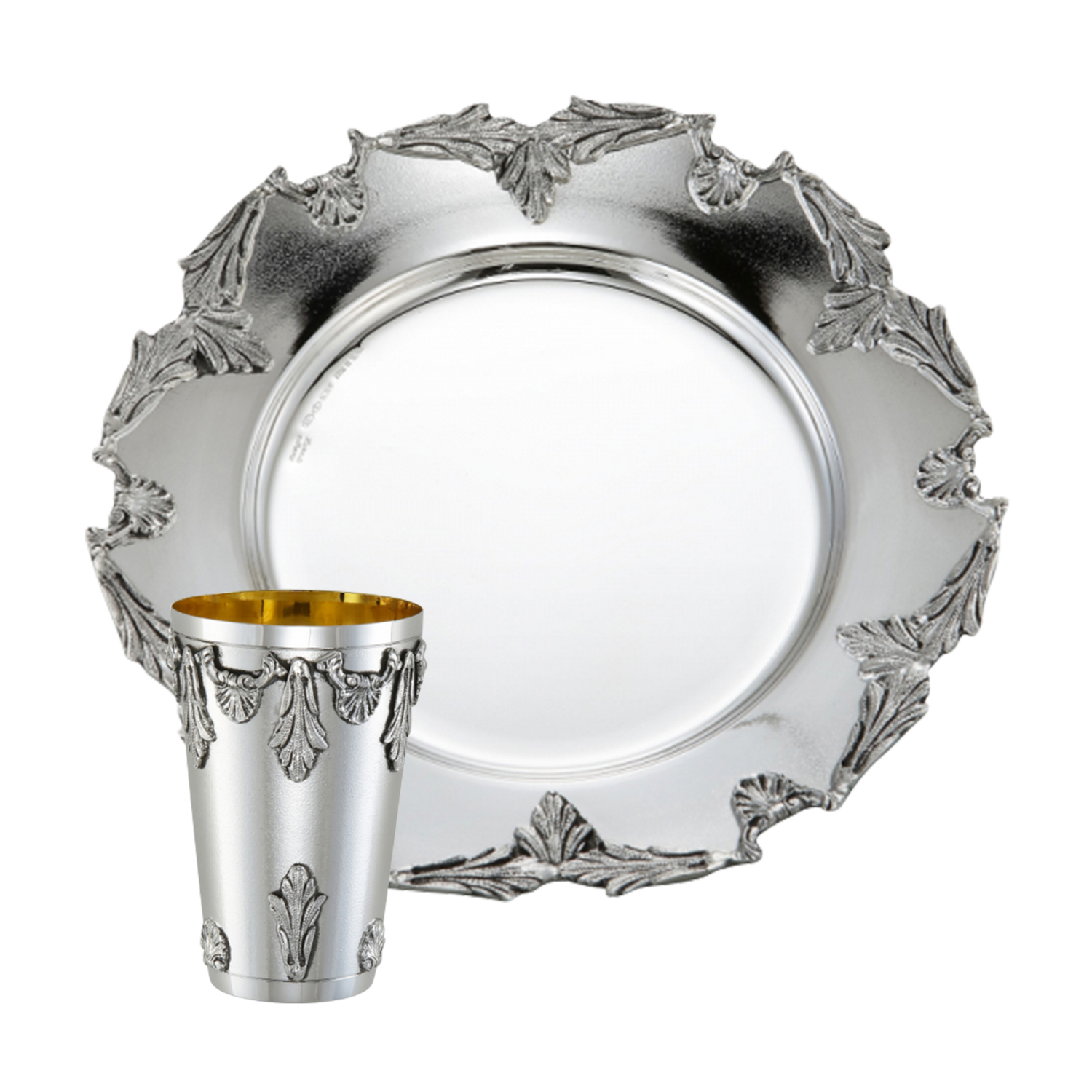 Acanthus Design Decorative Plate