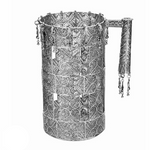 Premium 925 Silver Wine Bottle Stand