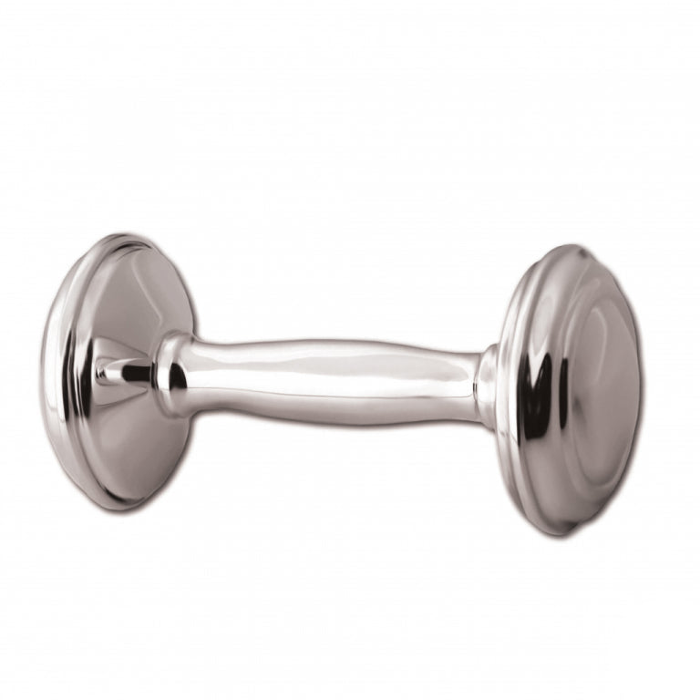 Sterling silver baby rattle holder