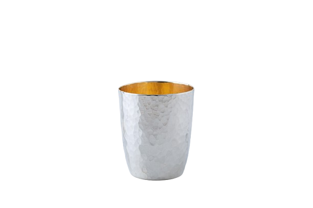 Kiddush Hammered Cup 925 Sterling Silver