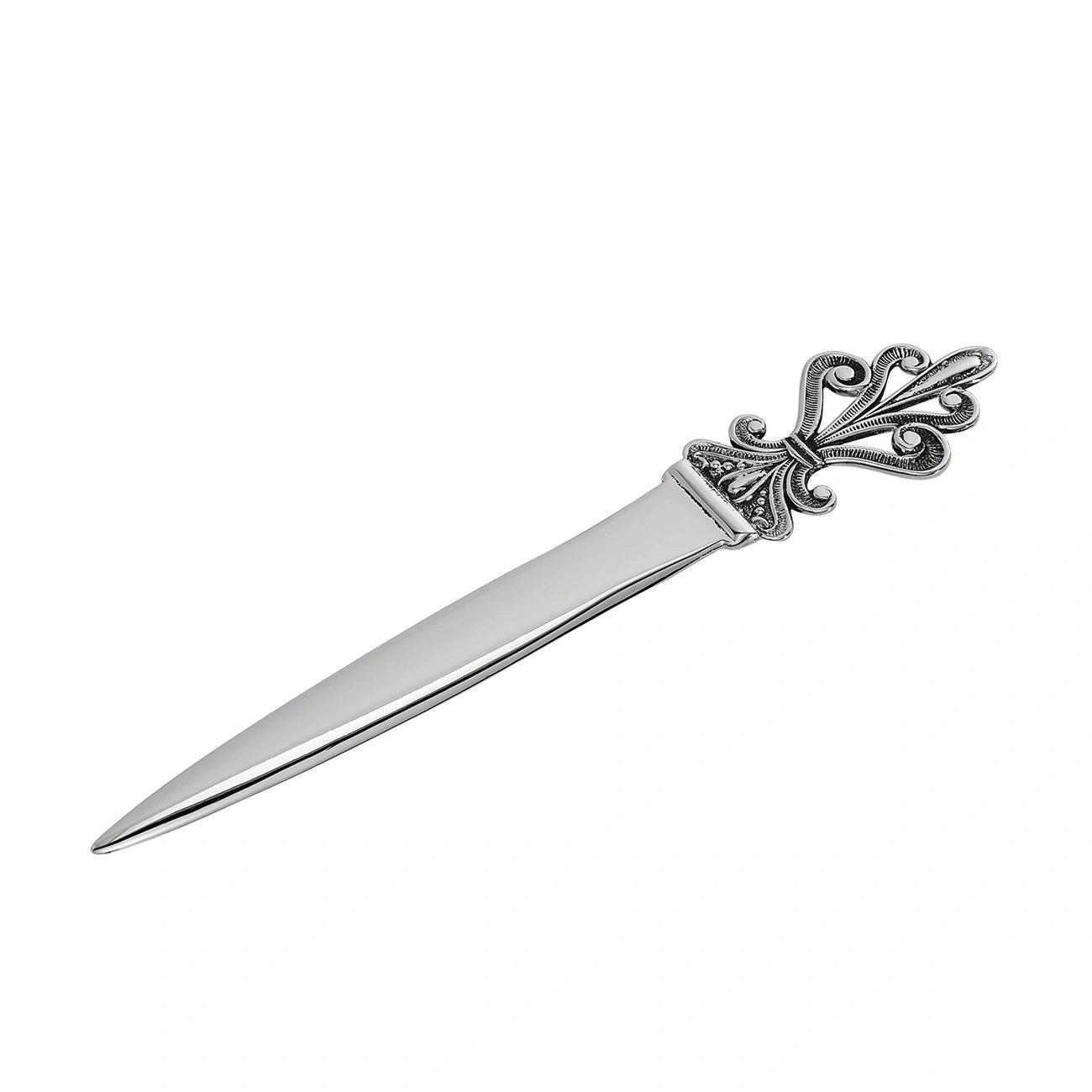 Cast Detail Sterling Silver Letter Opener