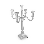 Sleek five arm candle holder
