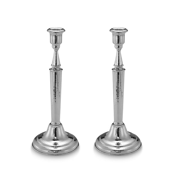 Sterling Silver Hammered Candlestick