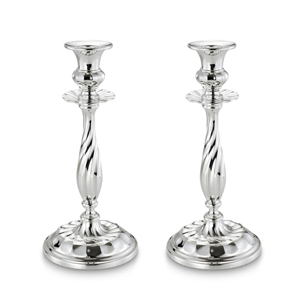Elegant Sterling Silver Candlestick