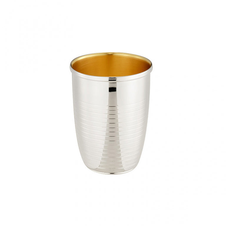 Poppy Gilded Sterling Silver Kiddush Cup