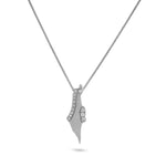 Silver pendant necklace