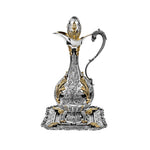 Sterling Silver Gold Tray Bottle Set