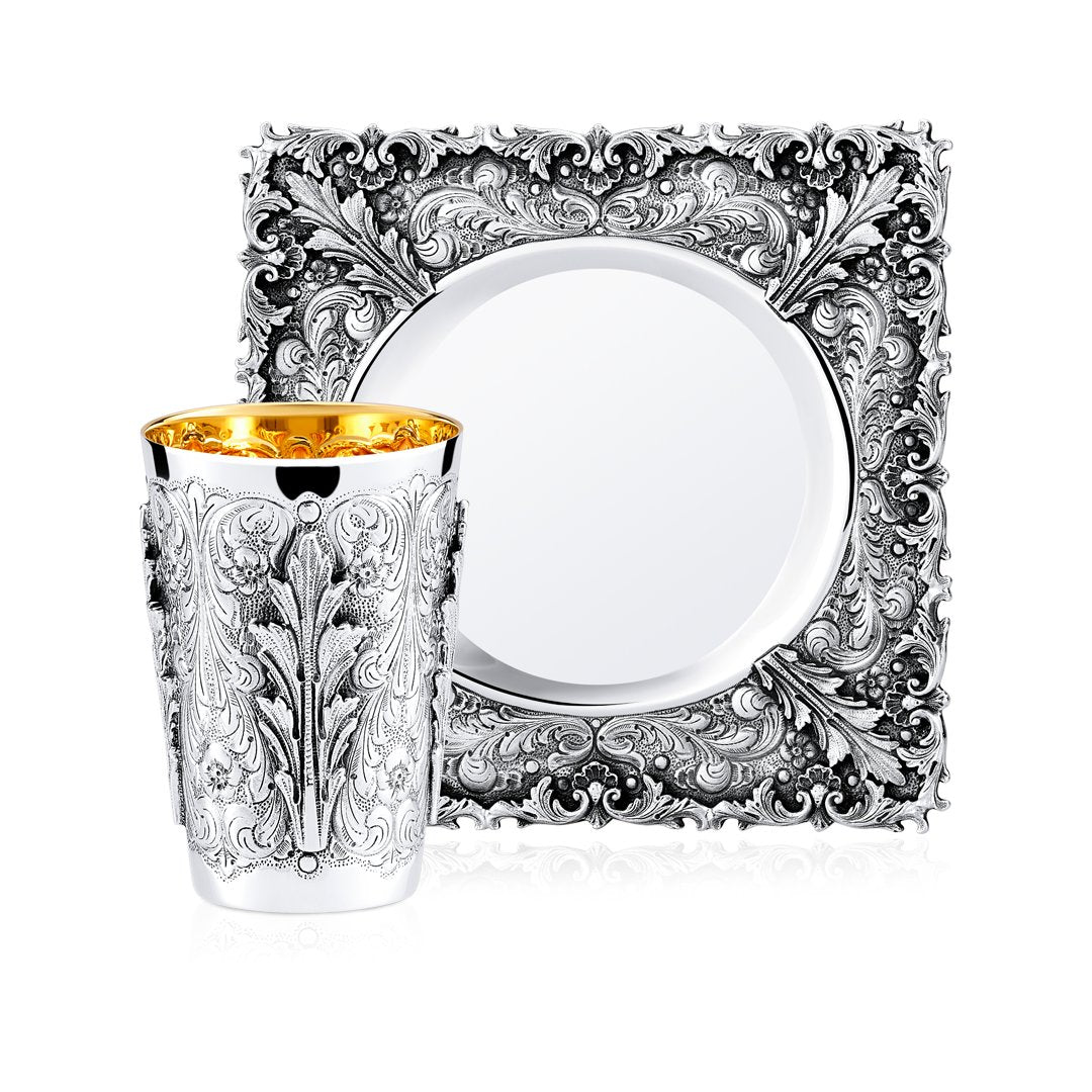 Signature Sterling Silver Kiddush Set