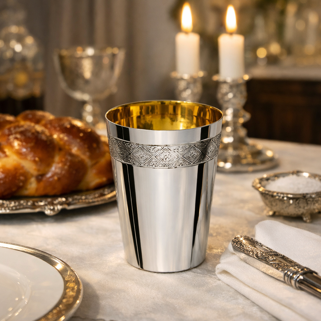 Sterling Silver Walter Kiddush Cup