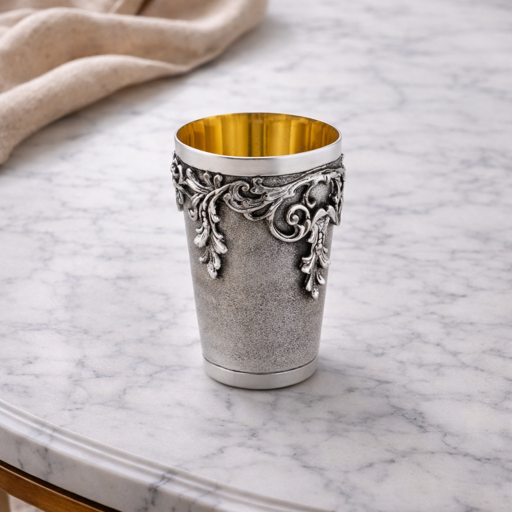 Refined Judaica Kiddush Cup
