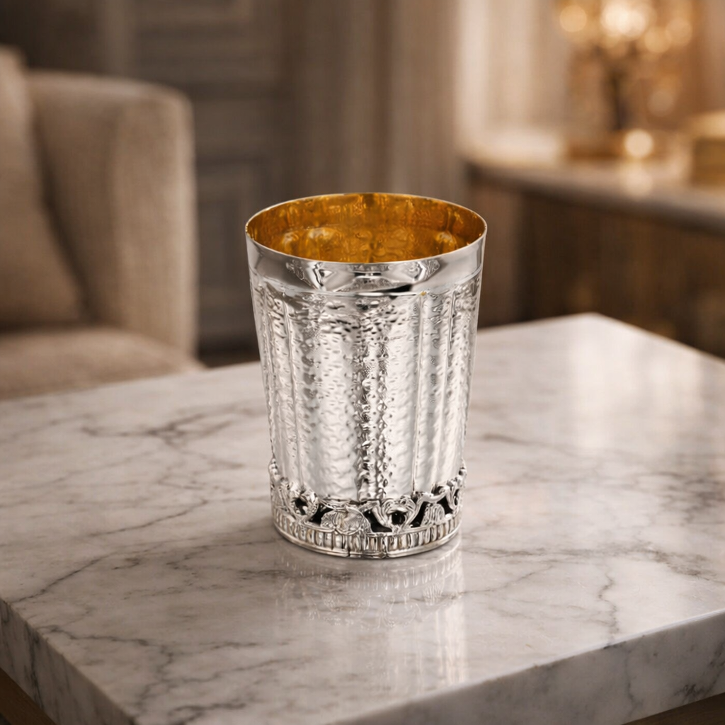 Elegant Kiddush Cup Design