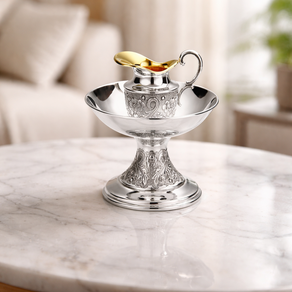 Mayim Achronim Cup in 925 Sterling Silver