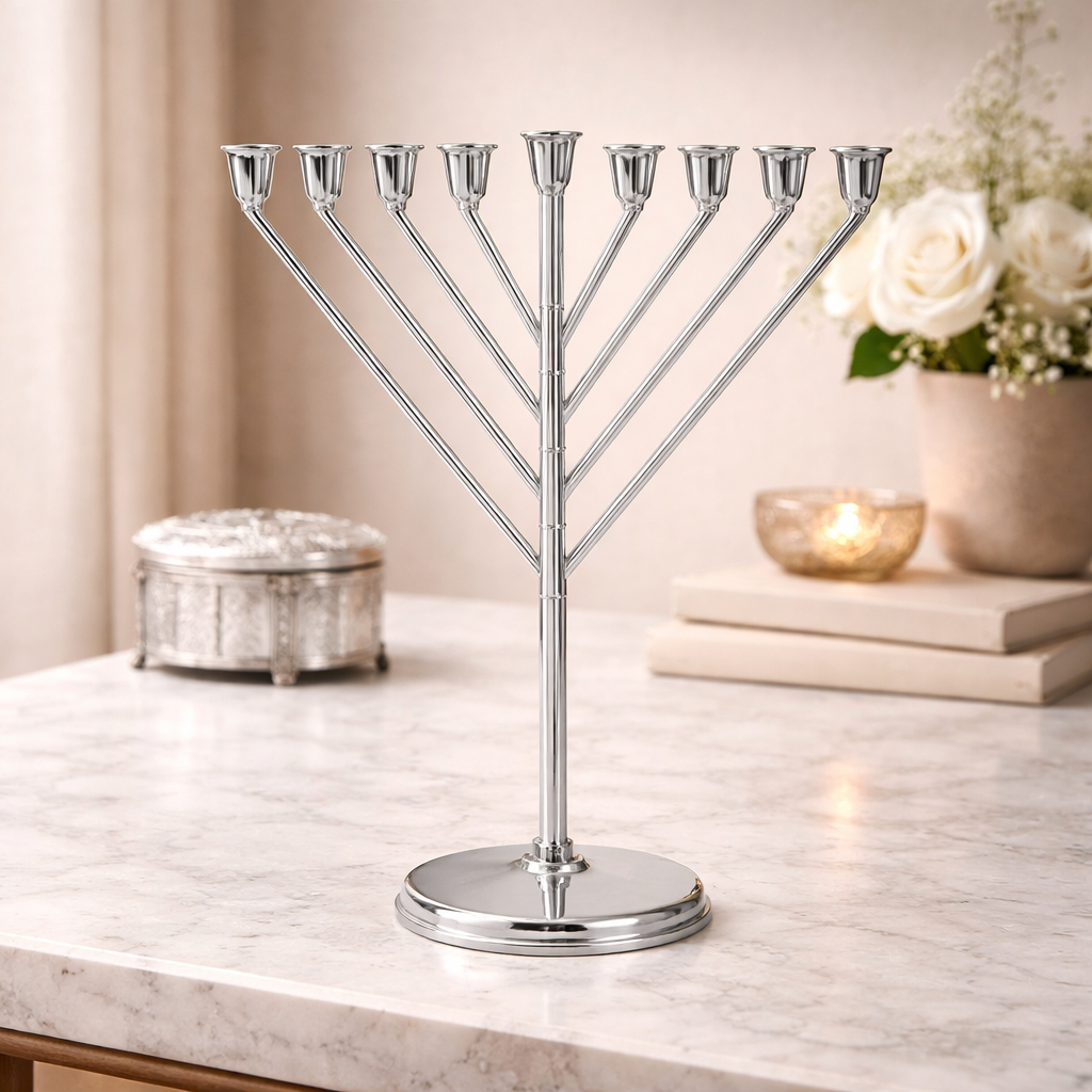 Designed Hanukkah Menorah