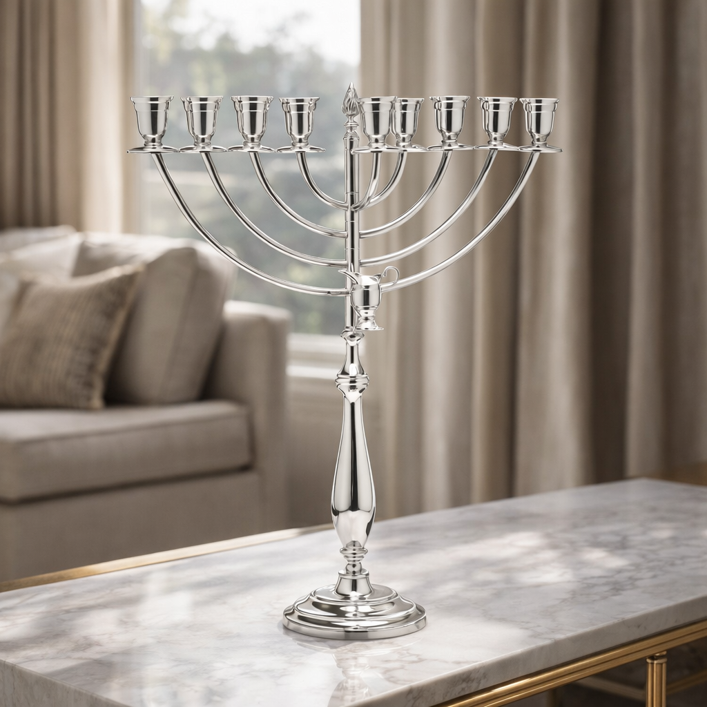 Elegant Classic Menorah