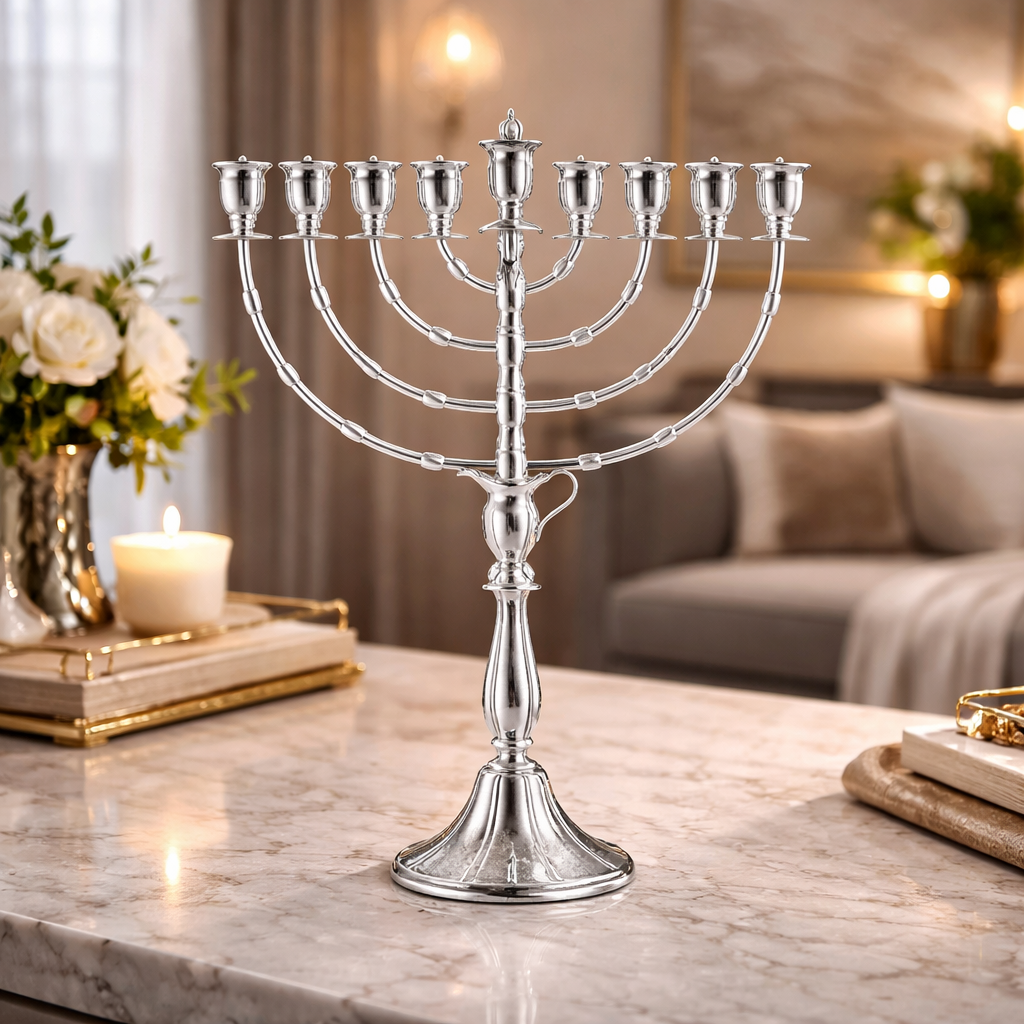Timeless Hanukkah Menorah for Jewish Home