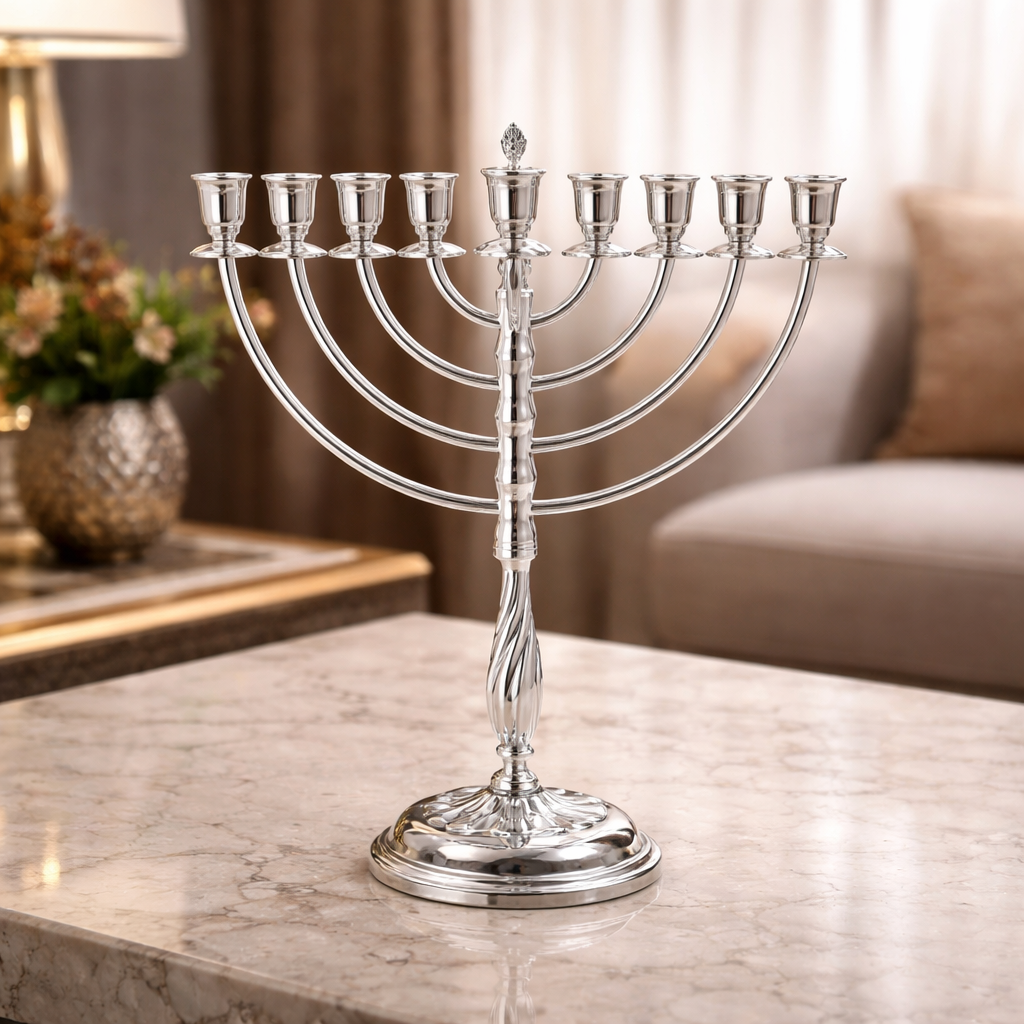 Classic Shabbat Candlesticks