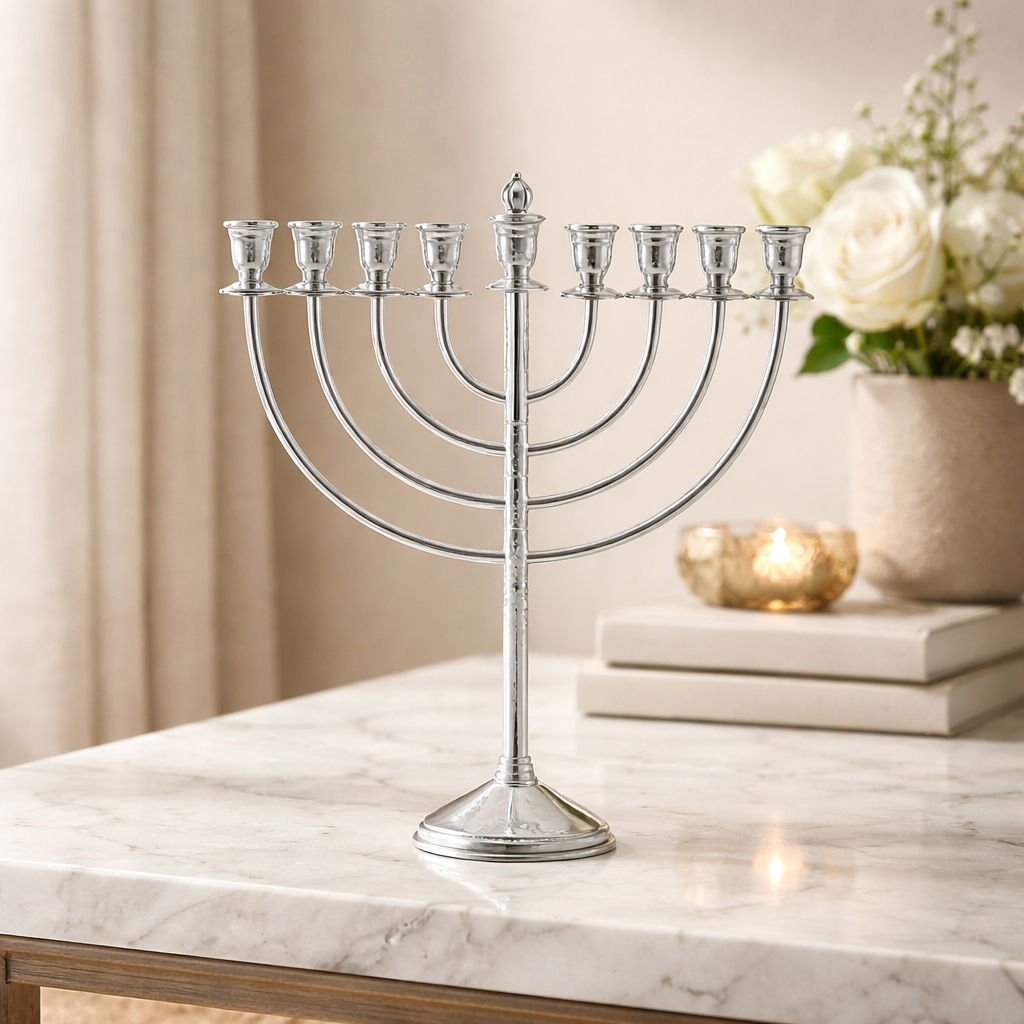Premium Hanukkah Menorah for Holiday Display