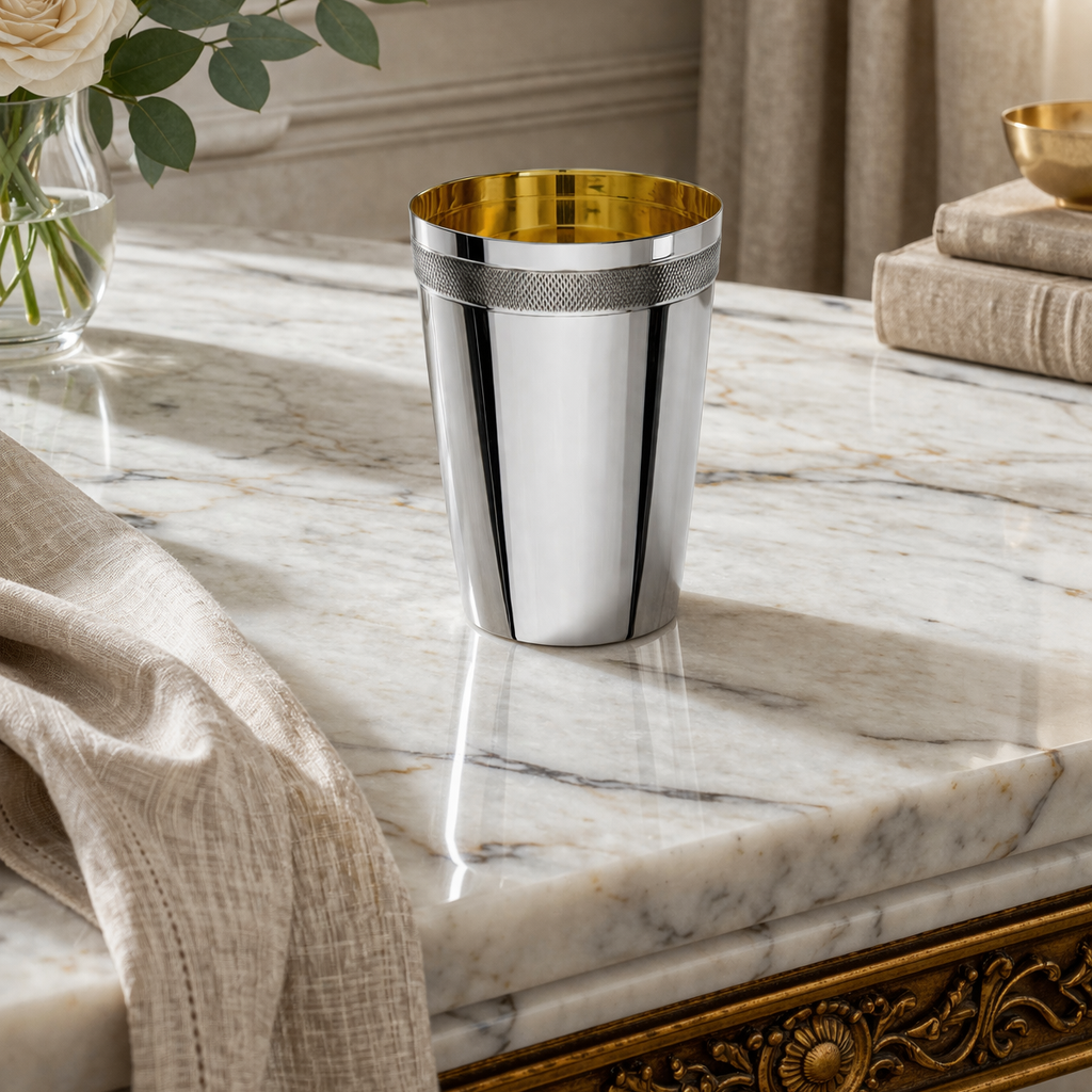 Signature Kiddush Cup in Sterling Silver