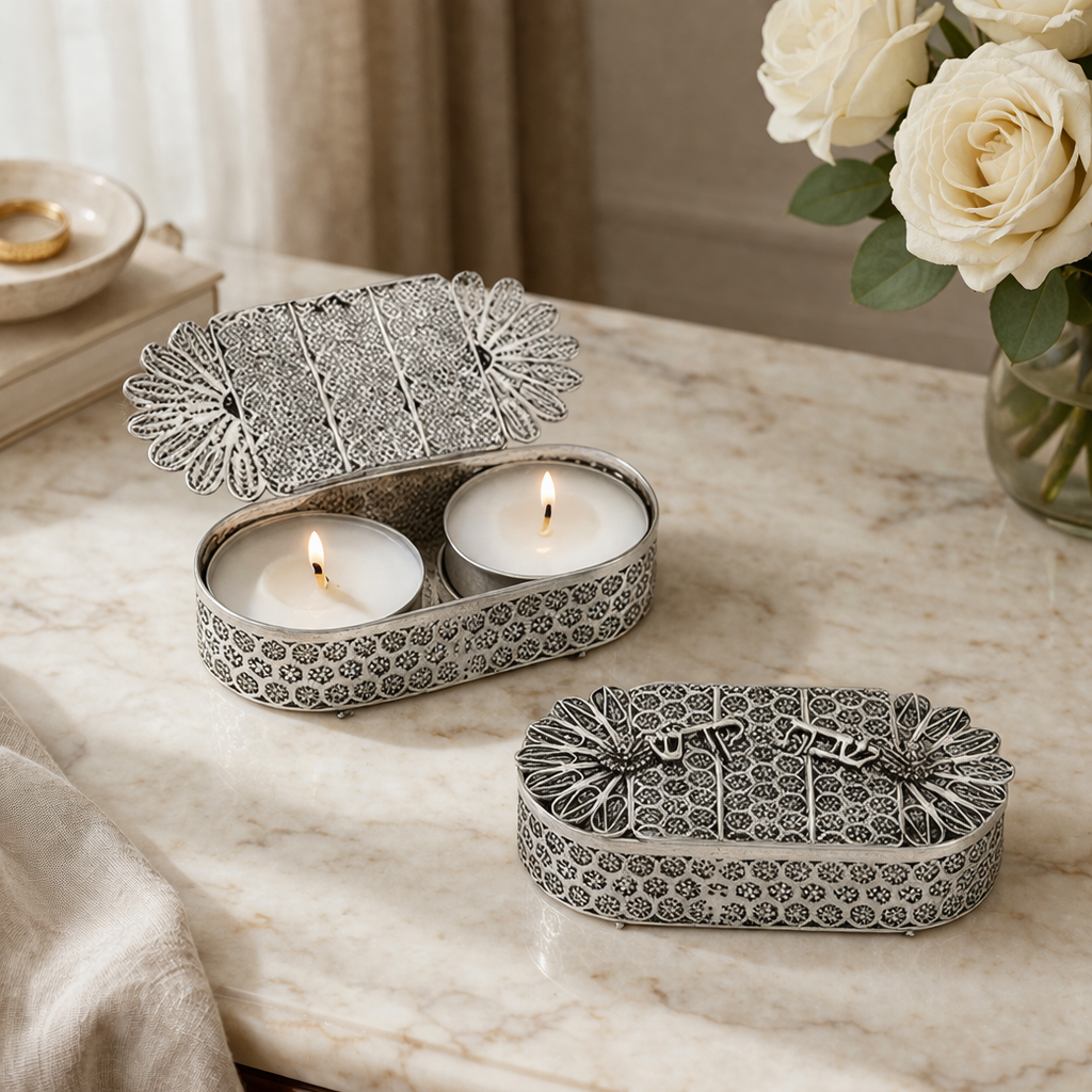 Haifa Candle Holder - Tea-Light