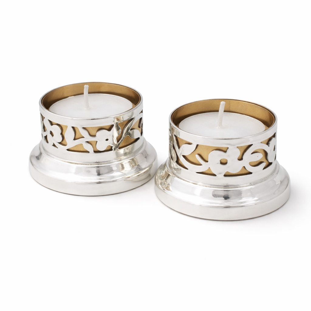 Premium Silver Candlesticks for Weekly Use