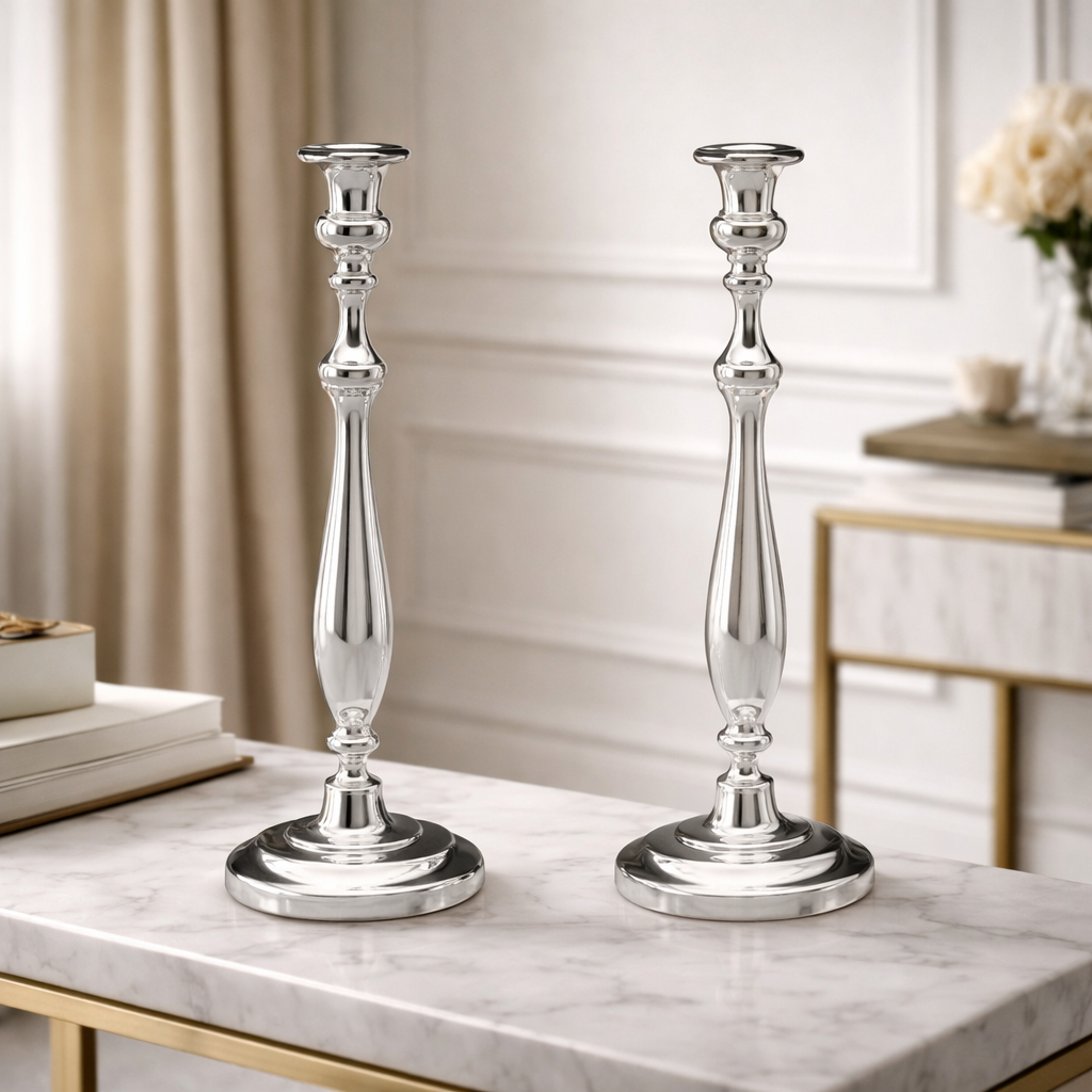 Sterling Silver Candlesticks