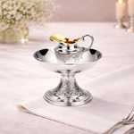 Mayim Achronim Bowl with Silver Base