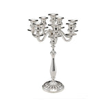 Silver candelabra
