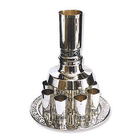 Wine Fountain with 8 Cups