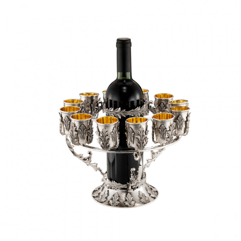 Acanthus Royale Silver Wine Serving Set