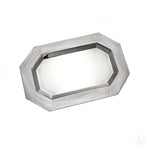 8 Cup Hammered Liquor Tray Set