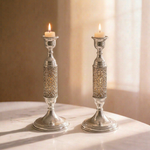 Fine Openwork Sterling Candlestick