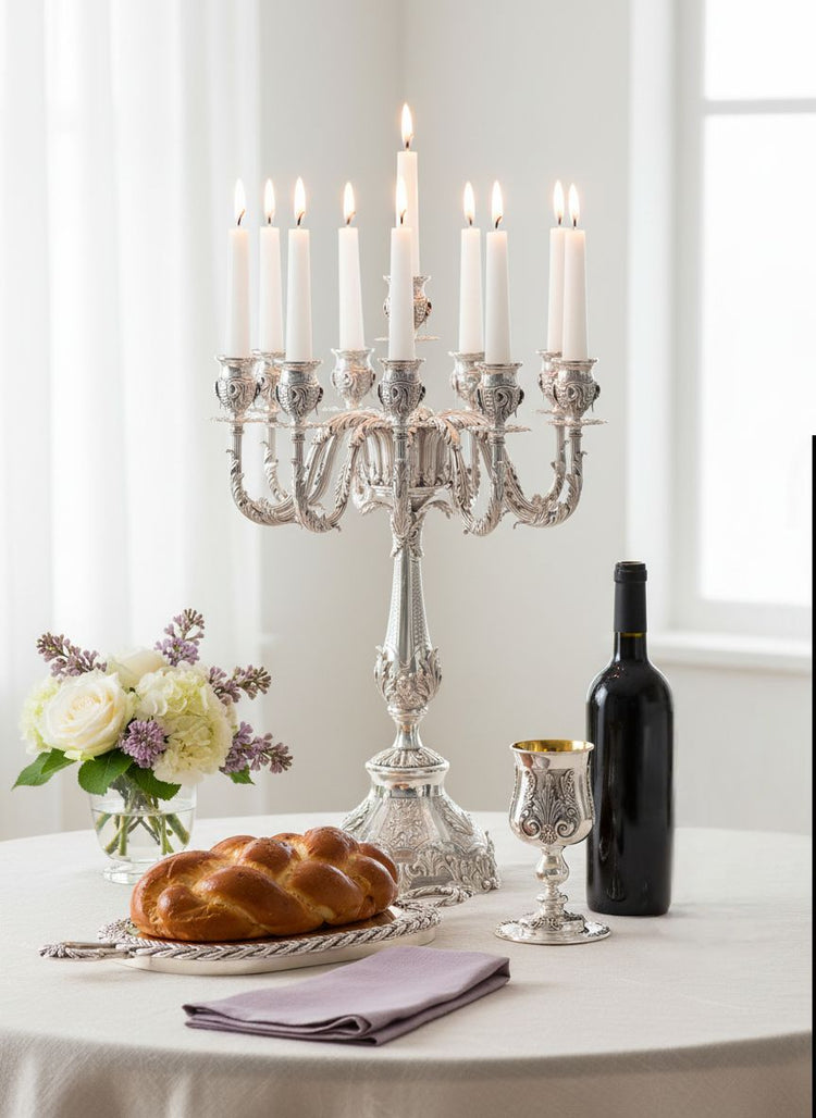 925 Sterling Silver candelabras