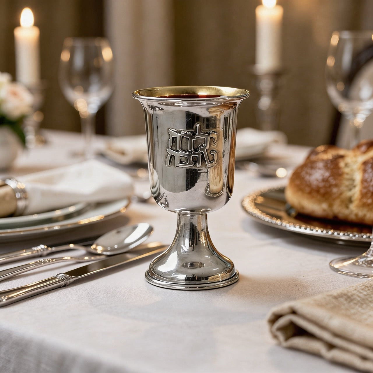 Yalda Tova Cup in 925 Sterling Silver
